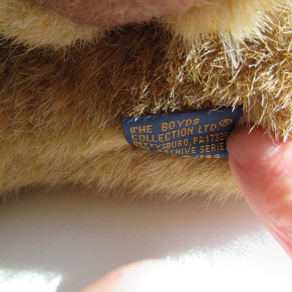 "Mr. Jones" Retired Boyds Bear - Picture 9 of 9